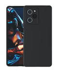 Cresee Case for Xiaomi Poco X5 Pro 5G (Not for X5) Thin TPU Cover with Camera Protection Soft Interior Slim Fit Flexible Phone Case for Poco X5 Pro 5G, Black