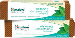 Himalaya Botanique Complete Care Whitening Toothpaste 2-Pieces of 150 g