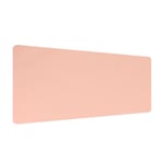 24"x12" Desk Mat Protector, PU Leather Dual Side Mouse Pad Mat, Pink/Silver