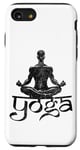 Coque pour iPhone SE (2020) / 7 / 8 Yoga Meditation Man OM Mantra Tantric Chakra Zen Vintage