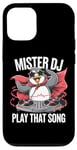 iPhone 12/12 Pro Funny Penguin DJ Mister DJ Play That Song Youth & Adults Case