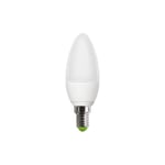 Fox Light - Ampoule Flamme LED-S11 - C37 - E14 - 6W - 4 000K - 470Lm