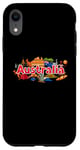 iPhone XR Australia Down Under Culture Australian Flag Map Gift Case