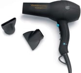 Diva Pro Styling Edit Veloce 3800 Pro Dryer Black 2200 W Professional Hairdryer