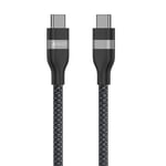 Anker Nano USB C Cable, 240W 3 ft Upcycled-Braided USB C to USB C Cord, Type C Charger Fast Charging Cable for iPhone 16/16 Pro/16 Plus/16 Pro Max, MacBook Pro, iPad Pro, Galaxy S23, and More