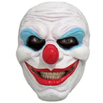 Läskigt Leende Clown Latexmask