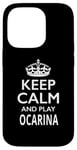 iPhone 14 Pro Ocarina Player / Ocarina Beginner / Keep Calm Play Ocarina! Case