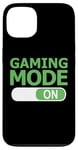 Coque pour iPhone 13 Mode de jeu sur console de jeu vidéo amusante PC de jeu