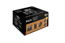 Pack A6400 + FE 16-50 mm + FE 55-210 mm + chargeur externe + 2ème batterie