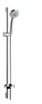 hansgrohe Croma 100 Set de douche Multi avec barre Unica'C 90 cm et porte-savon, chromé, 27774000