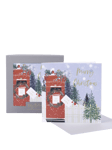 Belly Button Designs Post Box Christmas Cards, Pack of 8