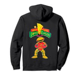 Collector Power Rangers avec logo rétro Alpha Vintage, noir Sweat à Capuche