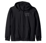 Gods Timing Gods Will Gods Plans Gods Glory Matthew 6 10 Zip Hoodie