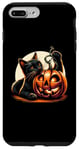 iPhone 7 Plus/8 Plus Black Cat Halloween Costume Pumpkin For Women Case