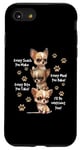 iPhone SE (2020) / 7 / 8 Every Snack You Make Bite You Take Hungry Chihuahua Dog Case