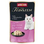 Animonda vom Feinsten Adult i saus 18 x 50 g - Laks + kyllingfilet i saus