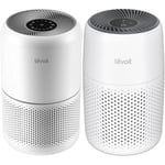 Levoit Air Purifiers for Home Bedroom with H13 HEPA & Carbon Air Filters CADR 187 m3/h & Air Purifier for Bedroom Home, Ultra Quiet HEPA Filter Cleaner with Fragrance Sponge & 3 Speed