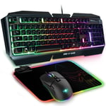 Spirit Of Gamer Ultimate 500 Pack Clavier Souris Tapis Gaming - Neuf