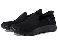 Skechers Femme Women's Hands Free Slip-ins Go Walk Flex-Relish Basket, Noir, 41 EU Large