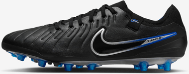 Nike Artificial-grass Low-top Football Boot Tiempo Legend 10 Pro Jalkapallokengät BLACK/CHROME