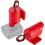 M12 Batteriadapter Kompatibel med Milwaukee M12 12V, Batterihållare, Strömkontakt Adapter