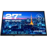 JapanNext JN-IPS27WQHDR-C65W-T | Écran PC Bureautique | Tactile | 27" | WQHD | USB-C (+ charge 65W)