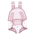 Porte-bébé pour poupon jusqu'a 42cm - SMOBY - Baby Nurse - 2 positions - lanieres réglables