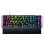 Razer Blackwidow V4 Mechanical Keyboard, Tactile Green Switches, RGB, Leatherett