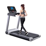 Tapis Roulant 2.0HP Installation Gratuite Pliable avec Support de Tablette Bluetooth Intelligent Absorption des Chocs Marche silencieuse Machine de Jogging Bureau de Gym à Domicile