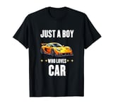 Just A Boy Who Loves Car Our Best Friend Woman Man T-Shirt