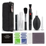 Kit De Nettoyage De Caméra, 19 Pièces, Nettoyeur De Poussière, Brosse D'objectif, Stylo, Kit De Nettoyage D'appareil Photo Dslr, Nettoyage De Capteur D'appareil Photo Numérique