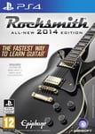Rocksmith 2014 Edition - Includes Cable /PS4 - New PS4 - J1398z