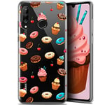 Caseink Coque pour Huawei P30 Lite (6.2) [Gel HD Collection Foodie Design Donuts - Souple - Ultra Fin - Imprimé en France]