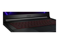 MSI Thin GF63 12VE-023FR - Intel Core i5 - 12450H / jusqu'à 4.4 GHz - Win 11 - GeForce RTX 4050 - 16 Go RAM - 512 Go SSD NVMe - 15.6" 1920 x 1080 (Full HD) @ 144 Hz - Gigabit Ethernet - Wi-Fi 6 - noir