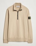 Stone Island Garment Dyed Fleece Half Zip Desert