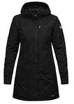 Fjallraven Women's Kiruna Padded Parka W Sport Jacket, Black, XS UK