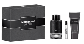 MONT BLANC EXPLORER 100ML EDP SPRAY & 100ML SHOWER GEL  & 7.5ML EDP SPRAY