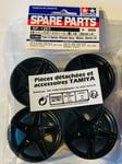 Tamiya Jantes 26 mm Black Ferrari FXX (offset +4 mm) 1/10 51263 0423