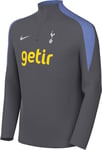 Nike Top Thfc Y NK DF Strk Drill Top K, Dark Grey/Dark Grey/Polar/Grey Fog, FN9942-024, XS