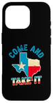 Coque pour iPhone 16 Pro Drapeau du Texas USA Independence Day Come And Take It