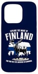 iPhone 15 Pro Finland's Beauty Adventure Nature Outfit Moose Scandinavian Case