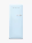 Smeg 50's Style FAB28L Freestanding Fridge with Ice Box, Left-Hand Hinge