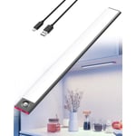 USB Laddningsbar LED-Stripljus för Kök 3600mah 40cm Dimbar Rörelsesensor Skåps-LED-Ljus med Laddningsbart Batteri Trådlös Drift PIR