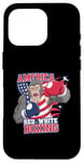 Coque pour iPhone 16 Pro America Red White Boxing Pride - Gorilla Boxing