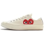 Baskets Comme Des Garcons  Converse  Play Blanche Basse