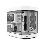 HYTE Y60 Tempered Glass Mid Tower Case Snow White