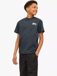 Jack & Jones Kids' Bronx Cotton Short Sleeve T-Shirt, Forest River