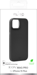 PURO iPhone 15 Plus silicone cover ICON MAG PRO  black