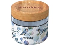 Quokka Quokka Deli Food Jar - Matbeholder/Matboks I Glass 820 Ml (Blue Nature)