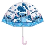 Disney Stitch Paraply Genomskinligt